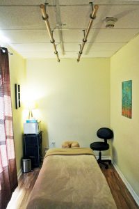 massage treatment room